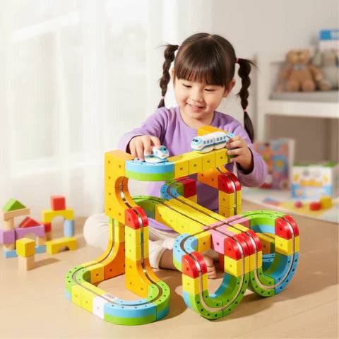 Educational Kids Learning Rail Track