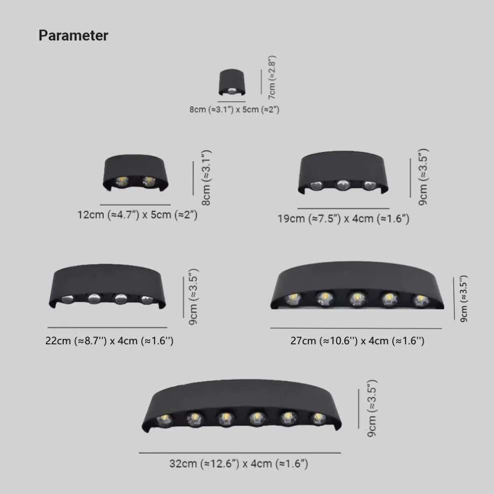 Modern LED Wall Light Fixture