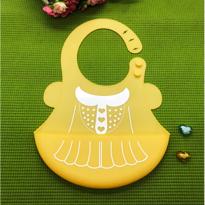 Adorable Infant Drool Bibs - Fun Animal Silicone Bib Set