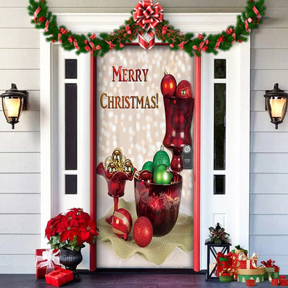 Fun Holiday Elf Door Decoration Wrap