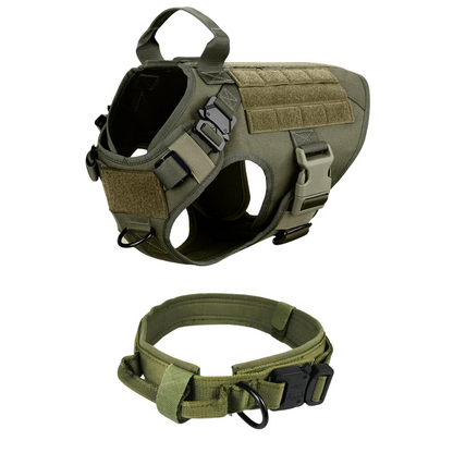 Durable Dog Vest Harness With Front Clip And Back Handle