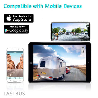 Mini License Plate Backup Camera