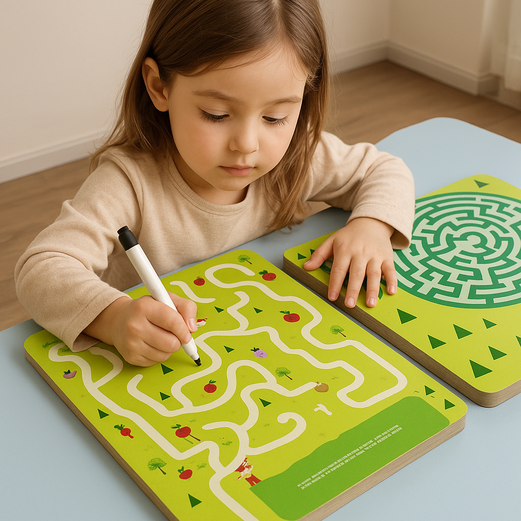 Fun Interactive Puzzle Book for Kids