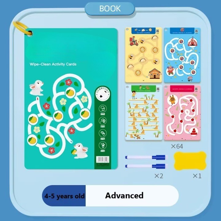 Fun Interactive Puzzle Book for Kids