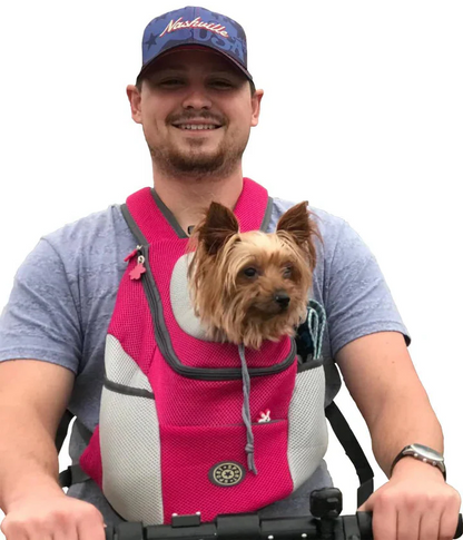 Breathable Pet Hiking Backpack Carrier for Dogs