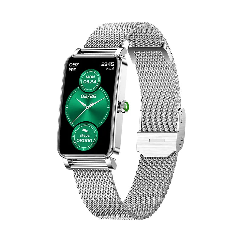 Waterproof Fitness Tracker Smartwatch with Alerts