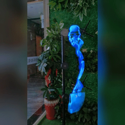 Vibrant 3D Hologram LED Room Light Projector - Luxicro