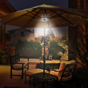 Bright Outdoor Patio Umbrella LED Light