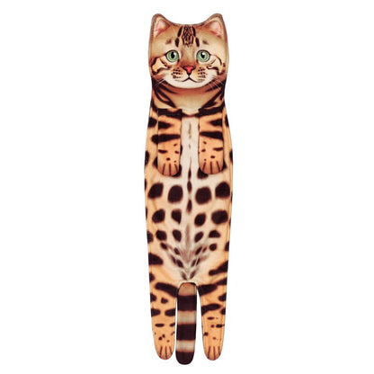 Cute Cat Summer Beach Towel