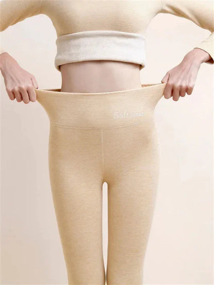 Soft Warm Fleece Lined Winter Leggings