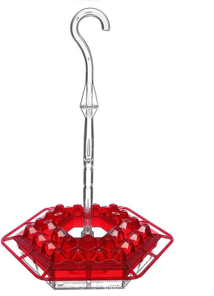 Easy Fill Bird Feeder with Ant Trap Outdoor Hanging Feeder
