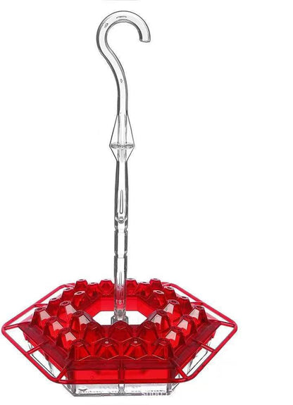 Easy Fill Bird Feeder with Ant Trap Outdoor Hanging Feeder