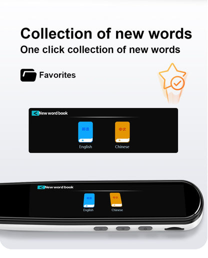 Handheld Electronic Word Translator Scanner Pen