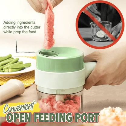 Complete Electric Kitchen Set with Chopper and Cutter