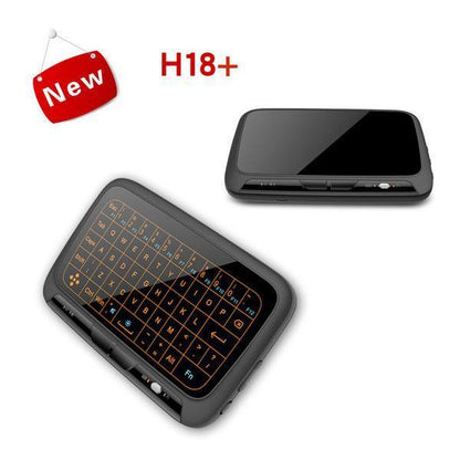 Compact Rechargeable Wireless Mini Keyboard with Touchpad