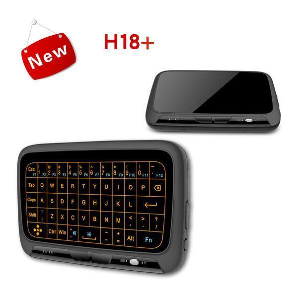 Compact Rechargeable Wireless Mini Keyboard with Touchpad