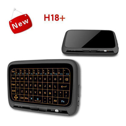 Compact Rechargeable Wireless Mini Keyboard with Touchpad