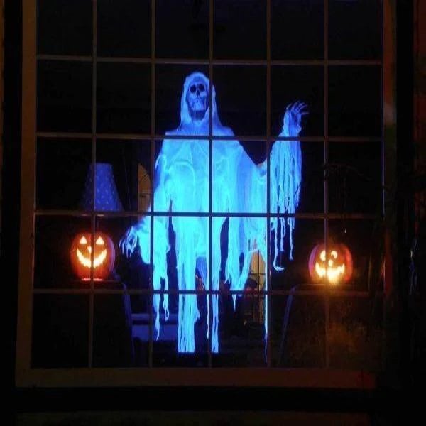 Spooky Laser Halloween Light Display