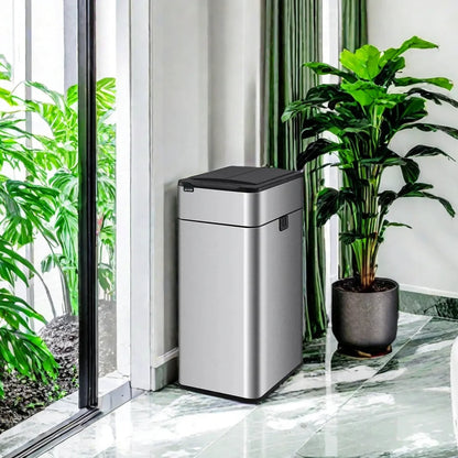 Hands Free Stainless Steel Sensor Bin