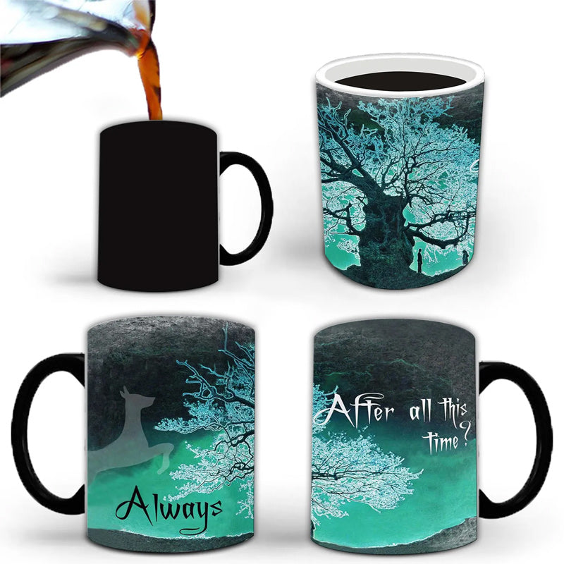 Colorful Temperature Changing Coffee Mug