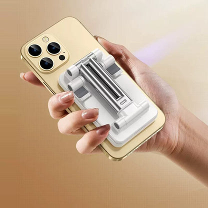 Portable White Phone Stand Holder