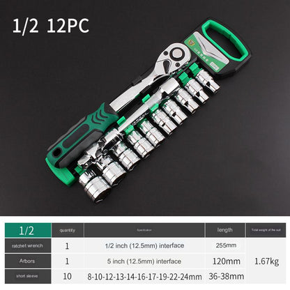 Versatile 6-Piece Ratchet Wrench Tool Set