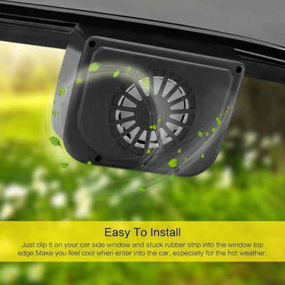 Car Window Solar Powered Air Vent Fan