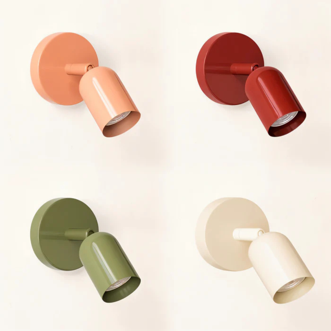 Classic Circular Macaron LED Wall Lamp