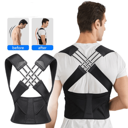 Ergonomic Back Straightener Support Belt - Luxicro