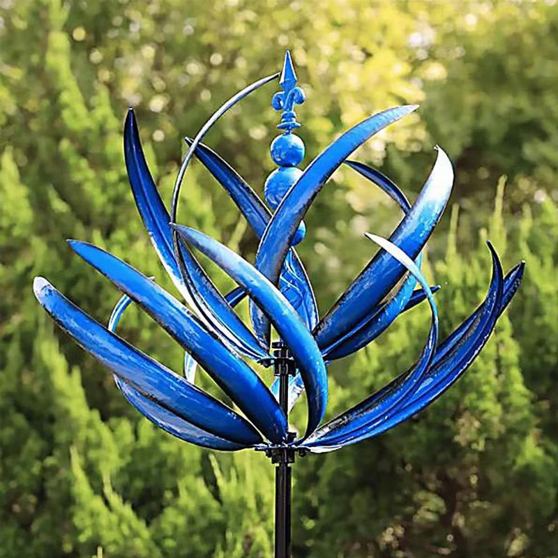 Vibrant Outdoor Metal Wind Decor - Luxicro