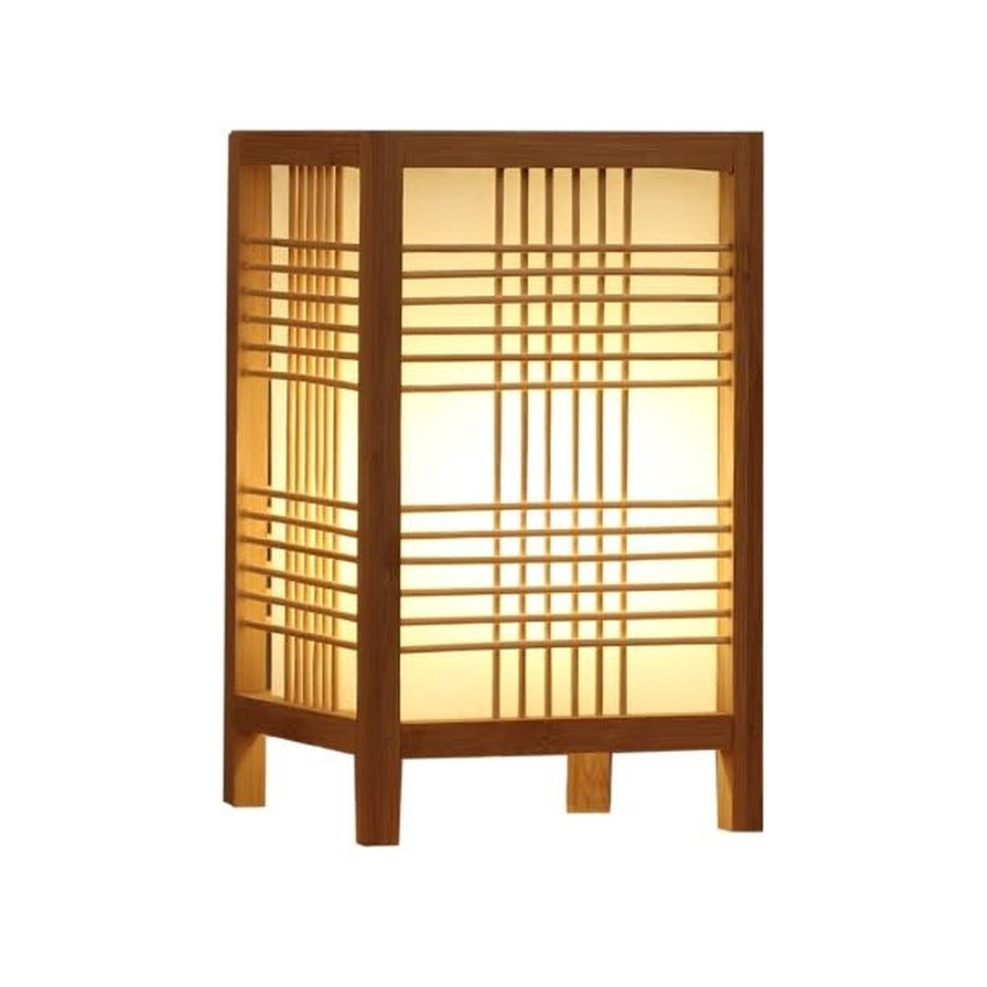 Natural Bamboo Table Light