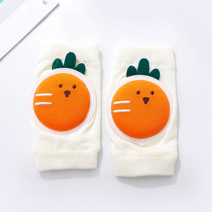 Cute Baby Knee Pads for Crawling with Grip Protection