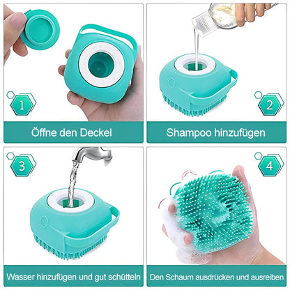 Gentle Dog Rubber Pet Brush