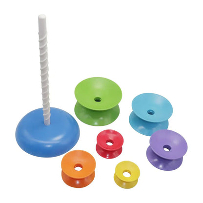 Vibrant Children's Wooden Block Toy
