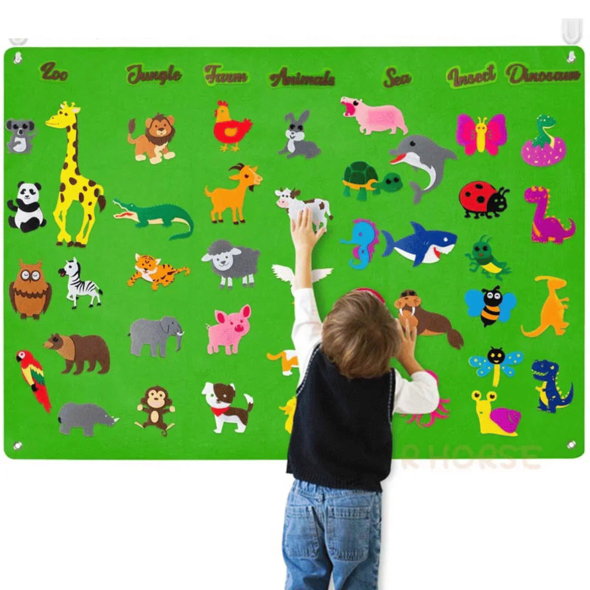Bright Educational Play Board for Children