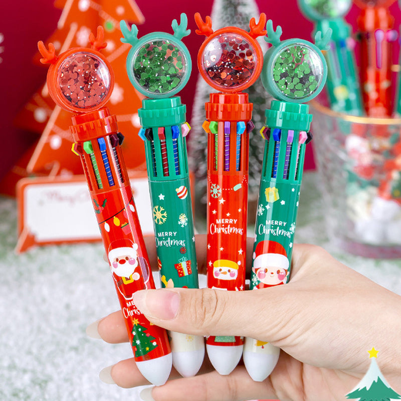 Bright Festive Sparkle Pens Set
