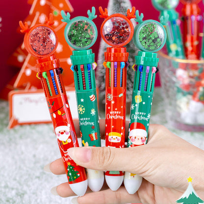 Bright Festive Sparkle Pens Set