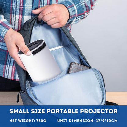 Compact 4K LED Home Theater Projector