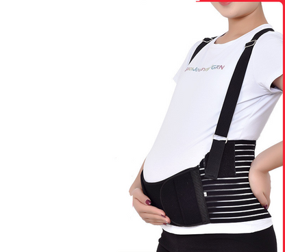 Breathable Pregnancy Back Support Belt with Flexible Straps
