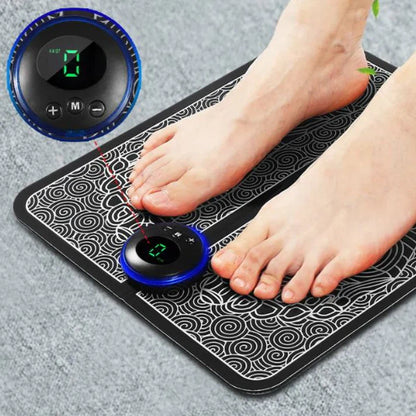 Electric Foot Massager with Rolling Nodes