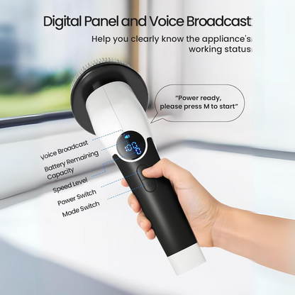 Quick Power Spin Brush Washer
