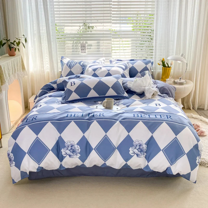 Luxury Plush Bed Duvet Cover Set