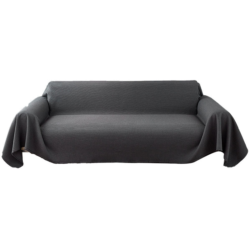Plush Textured Water Resistant Sofa Throw Blanket