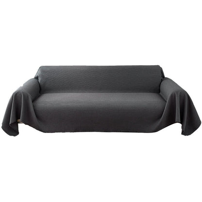 Plush Textured Water Resistant Sofa Throw Blanket