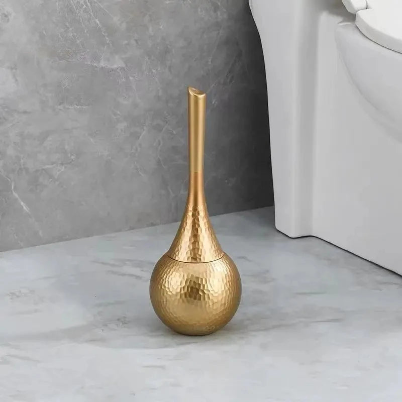 Compact Toilet Brush with Storage Holder