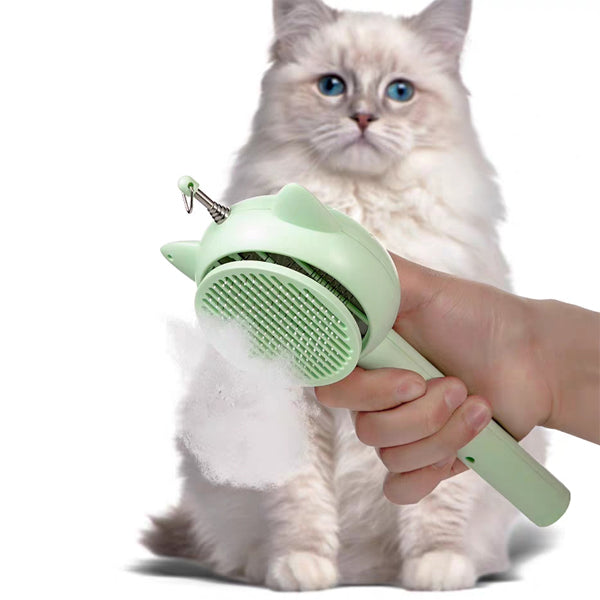 Compact Pet Grooming Tool for Cats