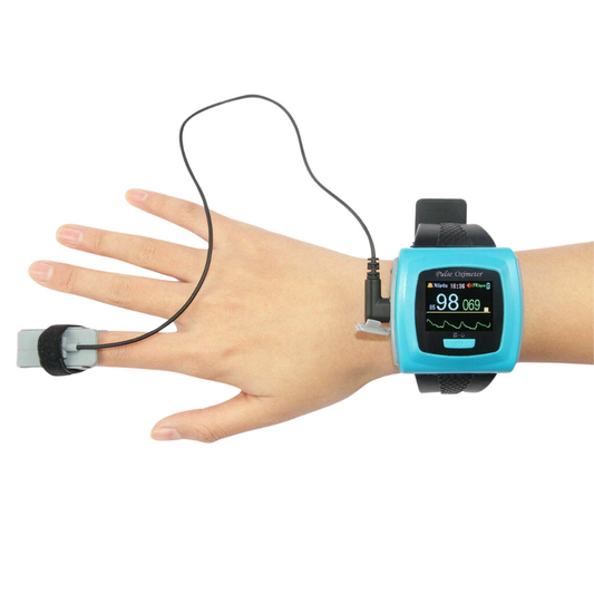 Accurate Wrist Pulse Oximeter Oxygen Tracker Watch - Luxicro