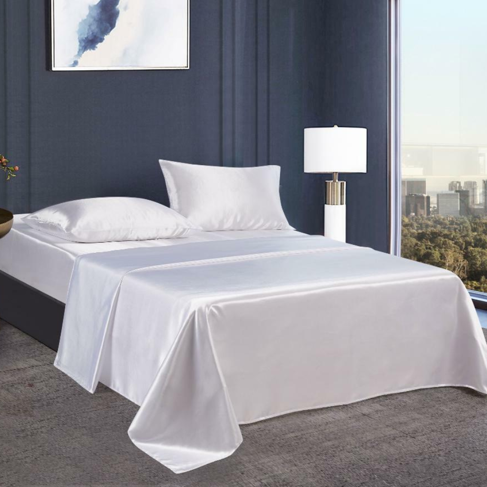 Soft Smooth Deluxe Satin Bedding Sheet Set