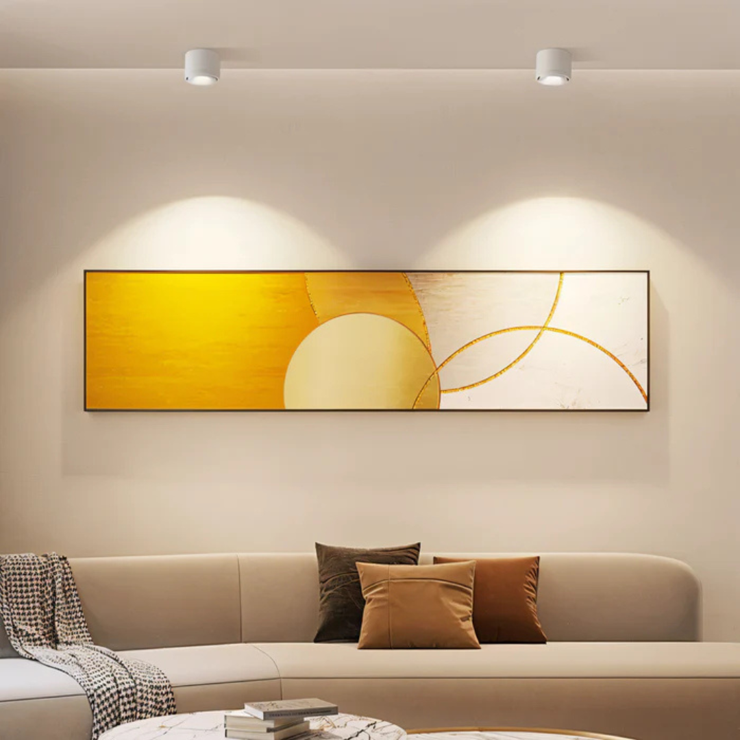 Stylish Contemporary Spin LED Ceiling Lamp - Luxicro