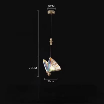 Decorative LED Hanging Light with Floral Design